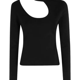 Maglia Cut Out Viscosa