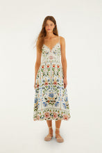 Florart Sand Strapless Maxi Dress