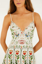 Florart Sand Strapless Maxi Dress