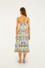Florart Sand Strapless Maxi Dress