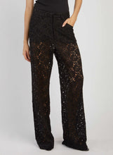 Pantalone cinque tasche in pizzo