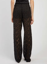 Pantalone cinque tasche in pizzo