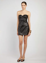 Abito Bustier in Rafia