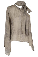Blusa Monospalla Pitonata
