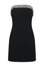 Dress In Crepe Jewels