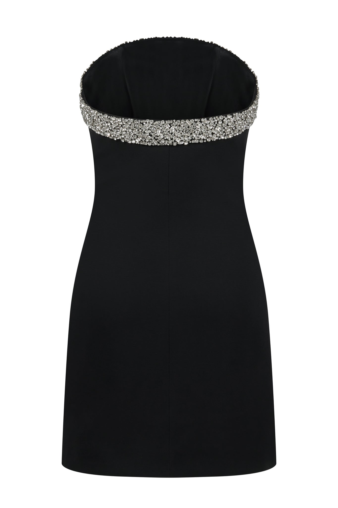 Dress In Crepe Jewels