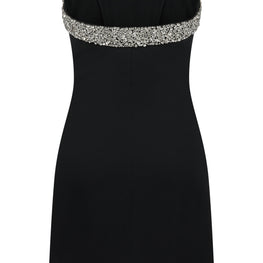 Dress In Crepe Jewels