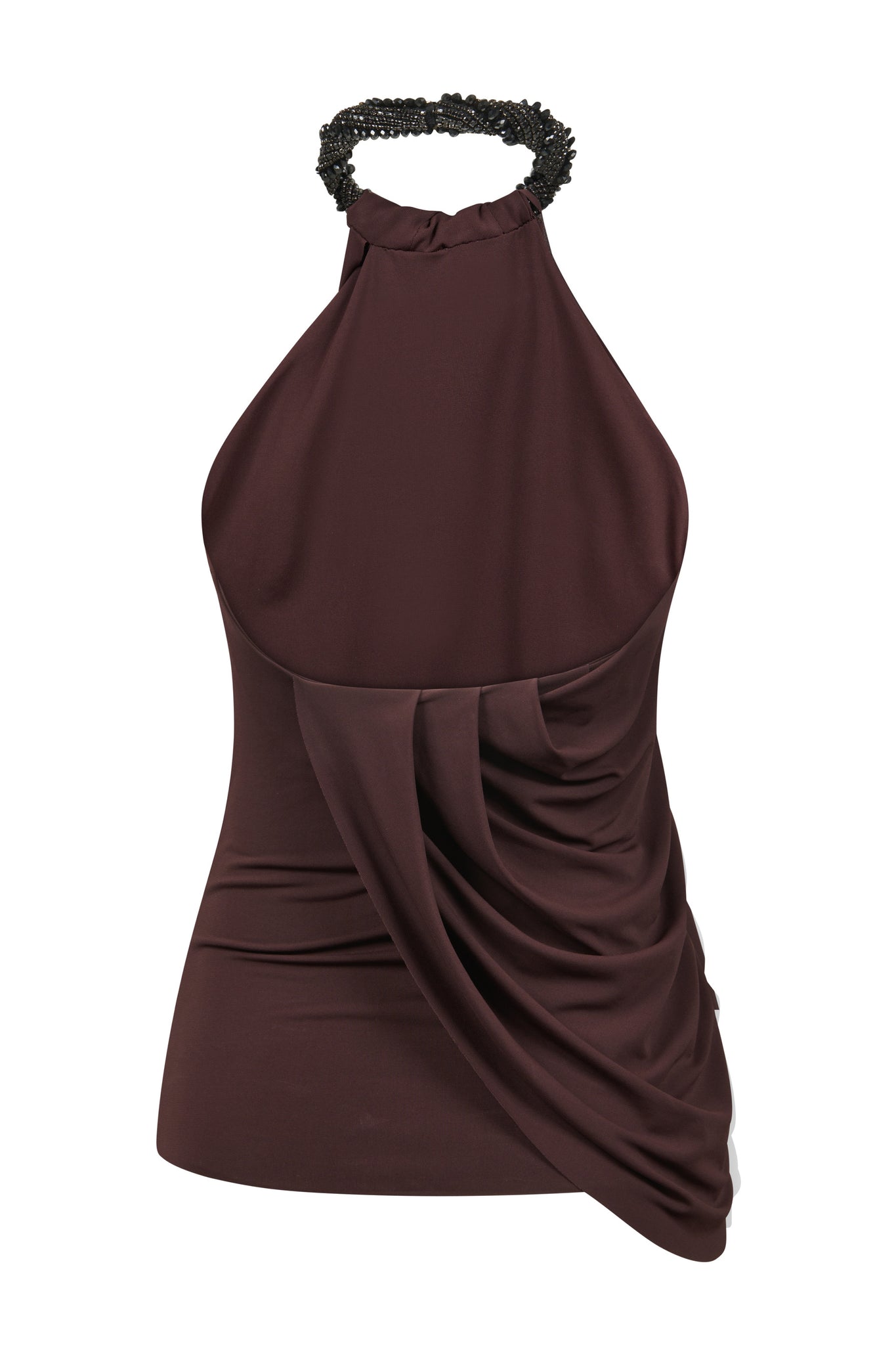 Top In Fluid Jersey Con Torchon