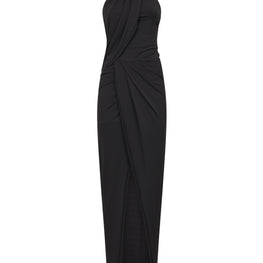Dress In Fluid Jersey Torchon