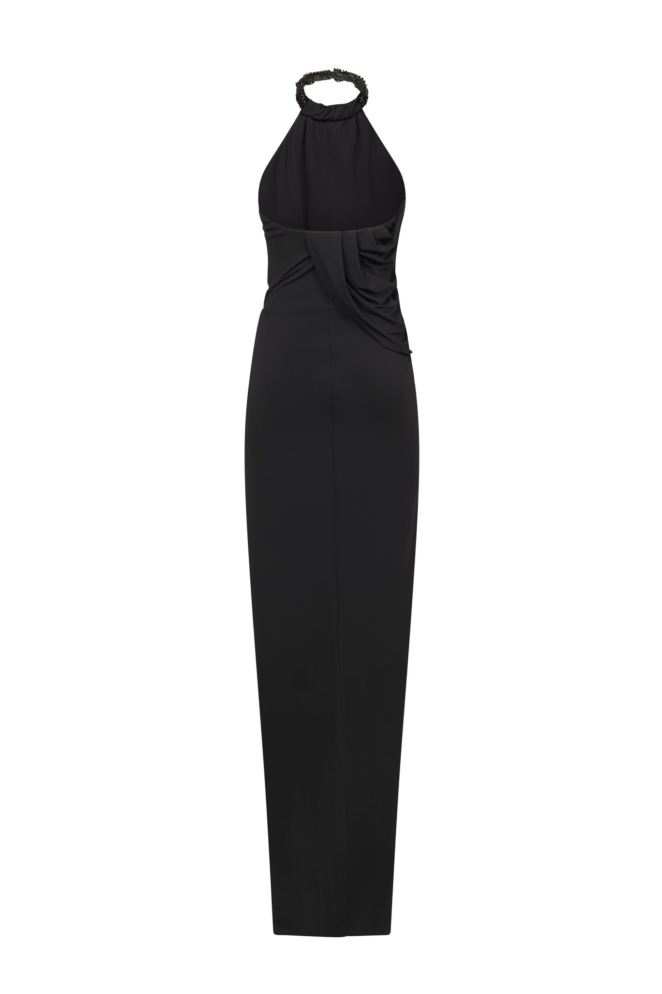 Dress In Fluid Jersey Torchon