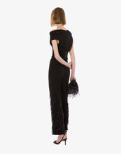 Pantaloni Elasticizzati con Frange