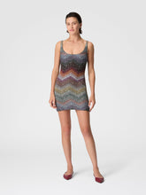 Abito corto con spalline