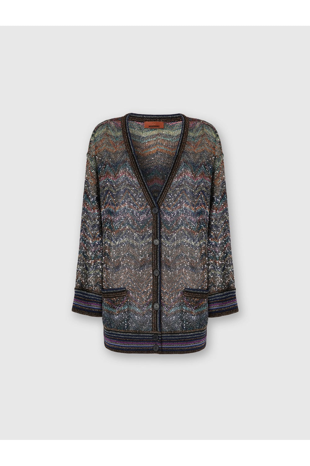 Cardigan Over Con scollo a V