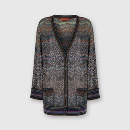 Cardigan Over Con scollo a V