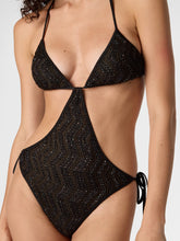 Trikini a rete zig zag