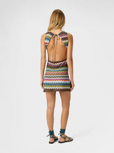 Copricostume corto in viscosa