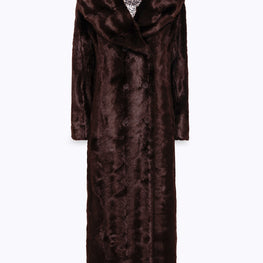 Giaccone Faux Visone