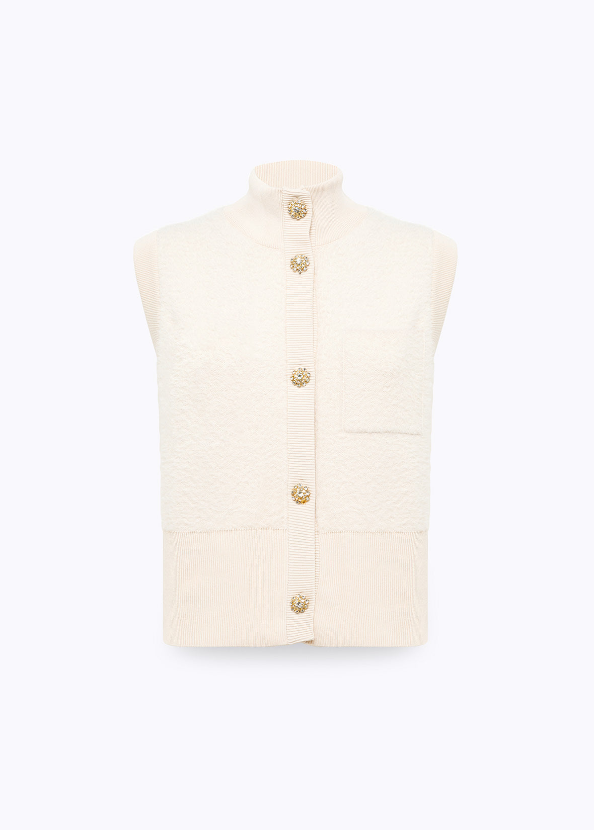 Maglia Gilet Pelliccia
