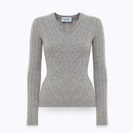 Maglia Trecce Cachemire