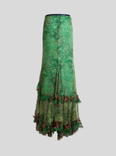 Long Skirt With Ruffles