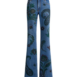 Women's Long Flared Jeans