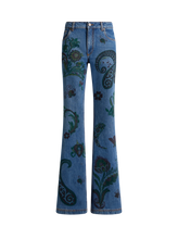 Women's Long Flared Jeans