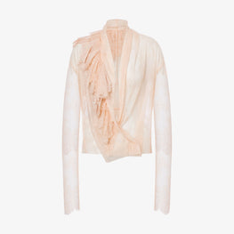Camicia In Pizzo Rosa