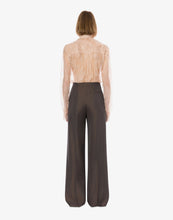 Camicia In Pizzo Rosa