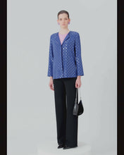 Pantaloni palazzo in cady