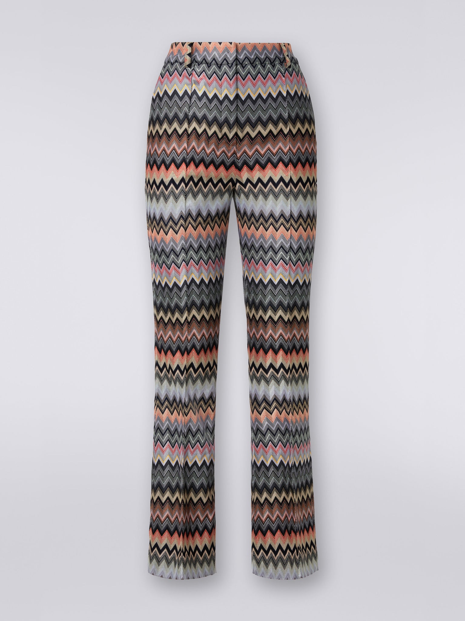 Pantaloni Cropped In Cotone